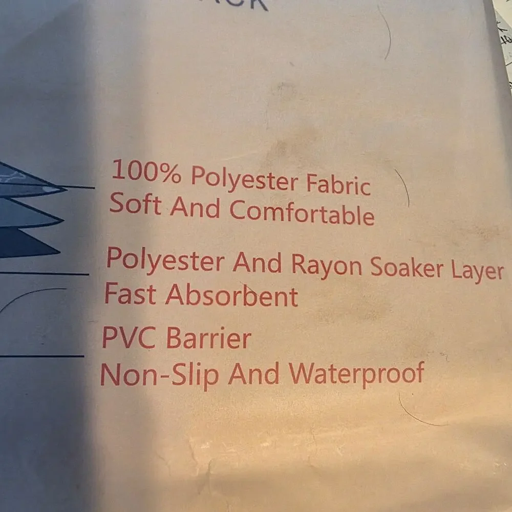 Washable Re-Usable Pet Pee Pads 16'x24' non slid